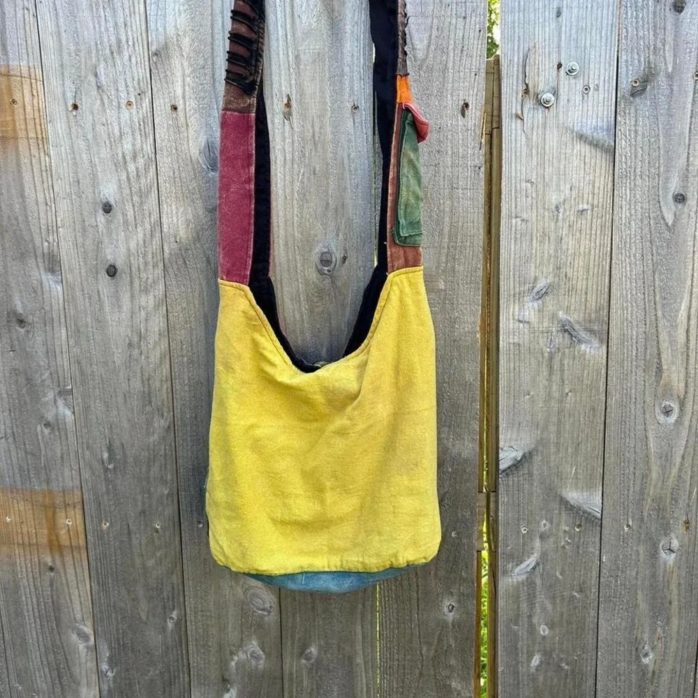 Patchwork‎ boho y2k hippy bag